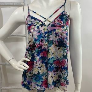 Express Flowy Camisole Floral Blouse